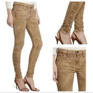 Polo Ralph Lauren Lace-up Tompkins Skinny Jeans
